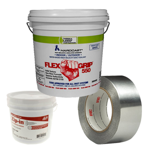 Duct Sealers, Tape, Screws & Adhesives